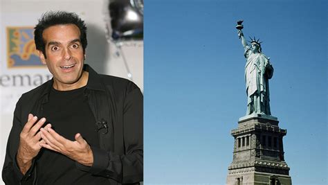 How did david copperfield vanish the statue of liberty